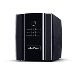 CyberPower UT1500E 1500VA 900W AVR Overload Protection Line-interactive UPS Topology Black UPS
