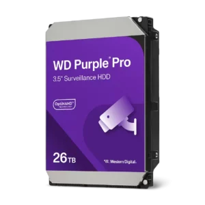 Western Digital WD Purple Pro 26TB 3.5-Inch SATA 7200 RPM 512MB Cache Size Surveillance Desktop Internal Hard Disk Drive ( WD260PURP )