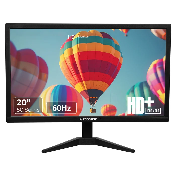 Zebronics Z-GV120 20 Inch Flat HD VA Panel 8 ms, 60 Hz Monitor
