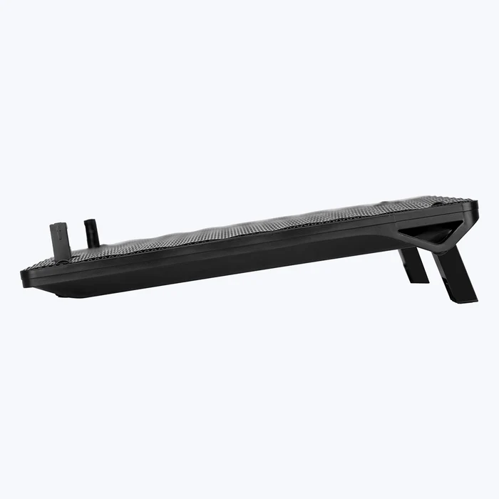 Zebronics Zeb NC3300 Blue LED Dual 120mm Fans Laptop Cooling Pad Comes With Dual Usb Port And A Retractable Stand - Image 3