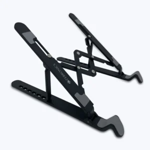 Zebronics Zeb NS1500 Ergonomic Foldable Design Anti-Slip Silicone Rubber Pads 7 Adjustable Levels Laptop Stand