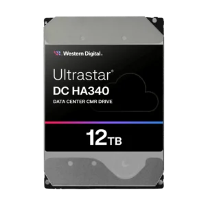 Western Digital Ultrastar DC HA340 12 TB 3.5-Inch SATA 512 MB Cache Enterprise Internal Data Center Hard Drive ( 0B47061 )