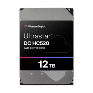 Western Digital Ultrastar DC HC520 12TB 3.5-Inch SATA 7200 RPM 256MB Cache Enterprise Internal Data Center Hard Drive ( 0F30146 )