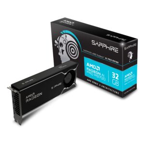Sapphire Radeon AI Pro R9700 32GB GDDR6 256-Bit Graphics Card With Triple Fans ( 32358-01-20G )