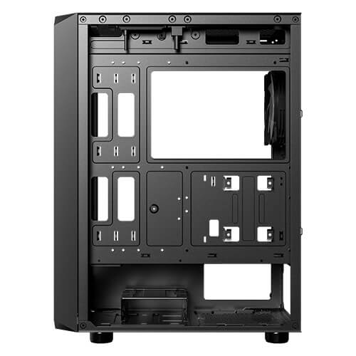 Antec AX83 RGB Extreme E-ATX Mid Tower Tower Tempered Glass Black Pc Cabinet With Fixed Mode RGB Pre-installed Fans - Image 5