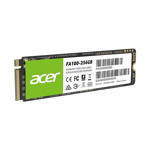 Acer FA100 256GB M.2 NVMe PCIe Gen3 Internal SSD ( BL-9BWWA-118 ) - Image 2