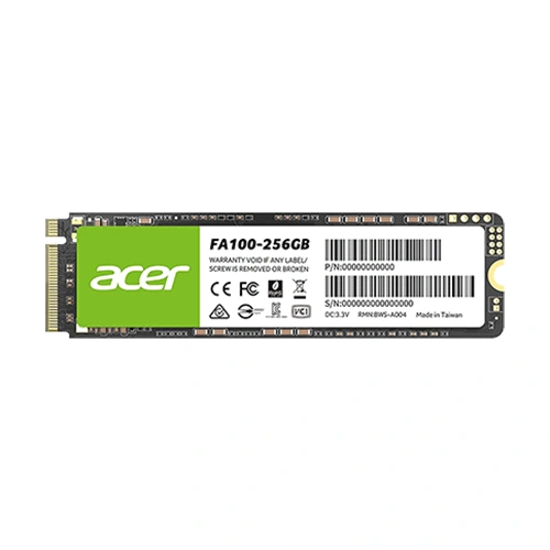 Acer FA100 256GB M.2 NVMe PCIe Gen3 Internal SSD ( BL-9BWWA-118 )