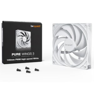 be quiet PURE WINGS 3 140mm PWM HS White High-Speed Single Pack PC Fan ( BL113 )