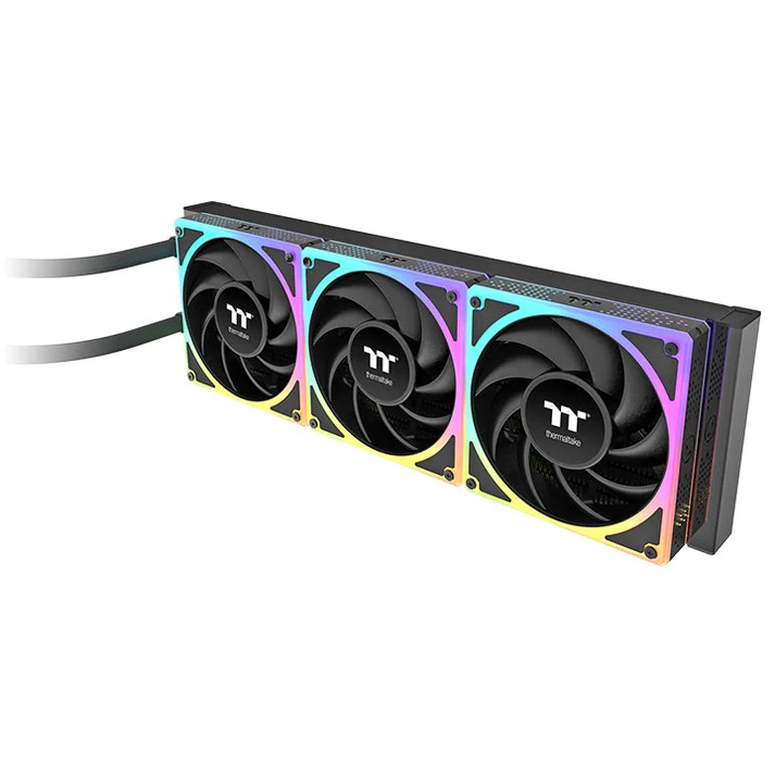 Thermaltake MAGCurve 360 Ultra ARGB Sync Black AIO Liquid CPU Cooler With 6.67" Curved AMOLED Display ( CL-W453-PL12SW-A ) - Image 2