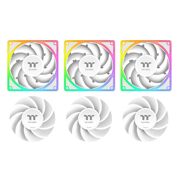 Thermaltake MAGCurve 360 Ultra ARGB Sync Snow Edition AIO Liquid CPU Cooler With 6.67" Curved AMOLED Display ( CL-W454-PL12SW-A ) - Image 5