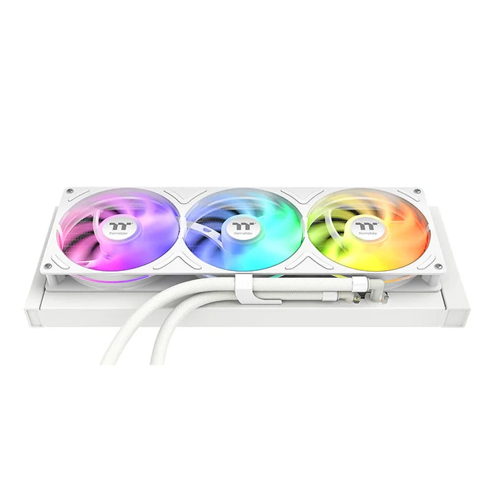Thermaltake ST360 Ultra ARGB Sync Snow AIO Liquid CPU Cooler Snow With 7” LCD Display ( CL-W494-PL12SW-A ) - Image 4