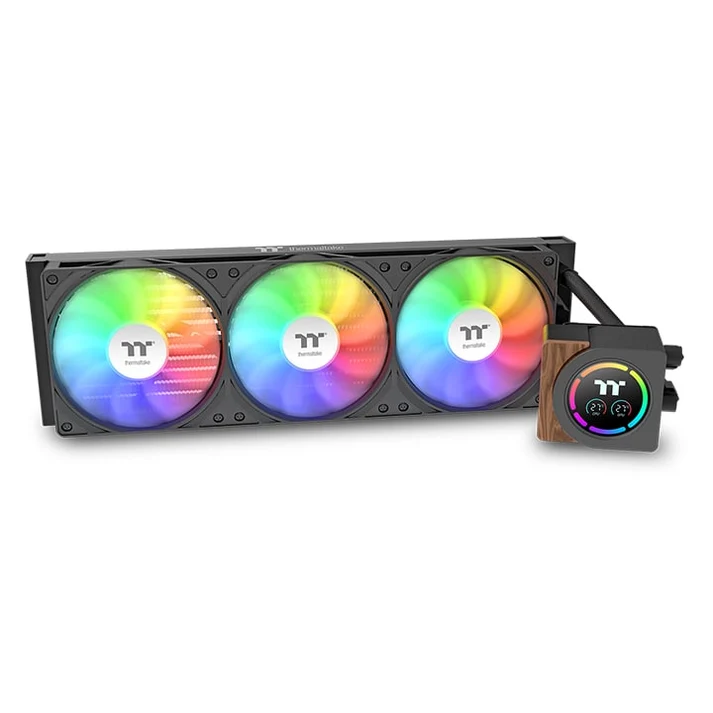 Thermaltake LB360-S ARGB Sync 360mm Black AIO Liquid CPU Cooler With LCD Display ( CL-W499-PL12SW-A )
