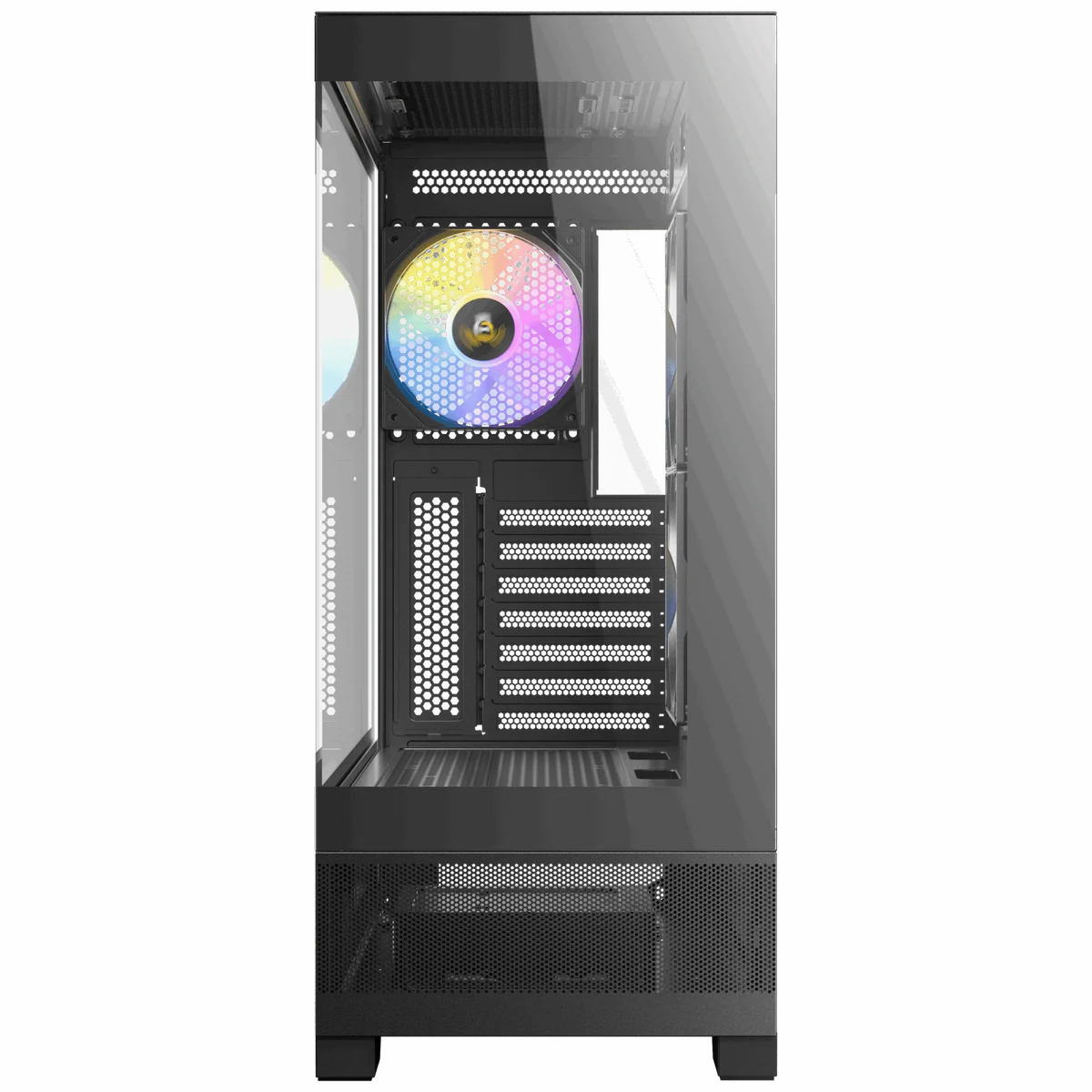 Antec CX700 ARGB Black ATX Mid Tower 4 mm Tempered Glass Panel Pc Cabinet With Pre-installed ARGB PWM Fans - Image 5