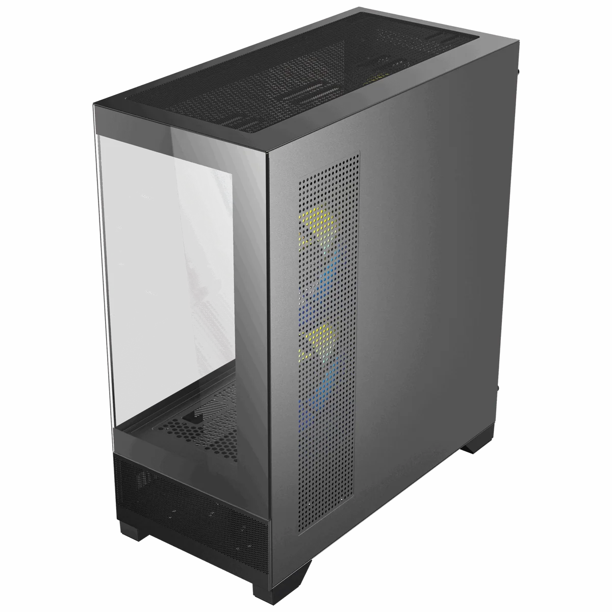 Antec CX700 ARGB Black ATX Mid Tower 4 mm Tempered Glass Panel Pc Cabinet With Pre-installed ARGB PWM Fans - Image 9