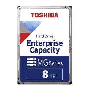 Toshiba MG Series MG08ADA800E 8TB 3.5 inch 7200 RPM SATA Enterprise Desktop Internal Hard Disk Drive