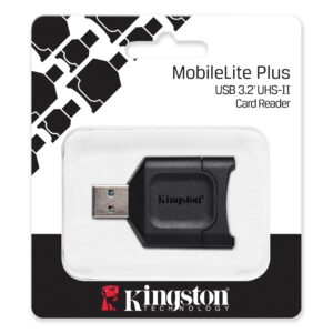 Kingston MobileLite Plus SD Reader For Next-Level Speed and Performance ( MLP )