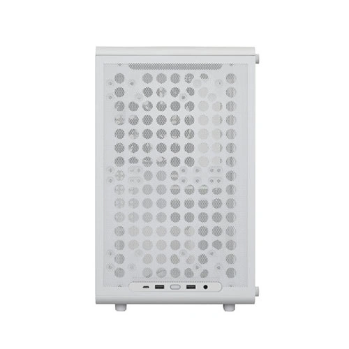 Cooler Master Q300L V3 White M-ATX Mini Tower Tempered Glass Pc Cabinet With Pre-installed Fans ( Q300LV3-WGNN-S00 ) - Image 2