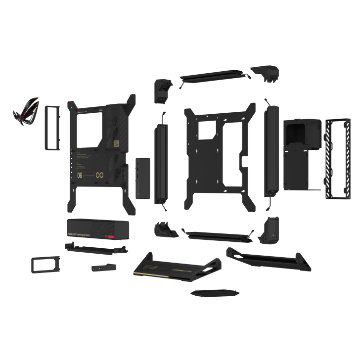 Asus ROG GR20 Edition 20 Open Frame ARGB E-ATX Full Tower Black Pc Cabinet - Image 11