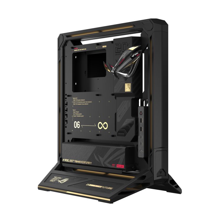 Asus ROG GR20 Edition 20 Open Frame ARGB E-ATX Full Tower Black Pc Cabinet