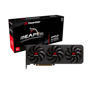 Powercolor Reaper AMD Radeon RX 9070 16GB GDDR6 256-bit Graphics Card ( RX9070 16G-A )