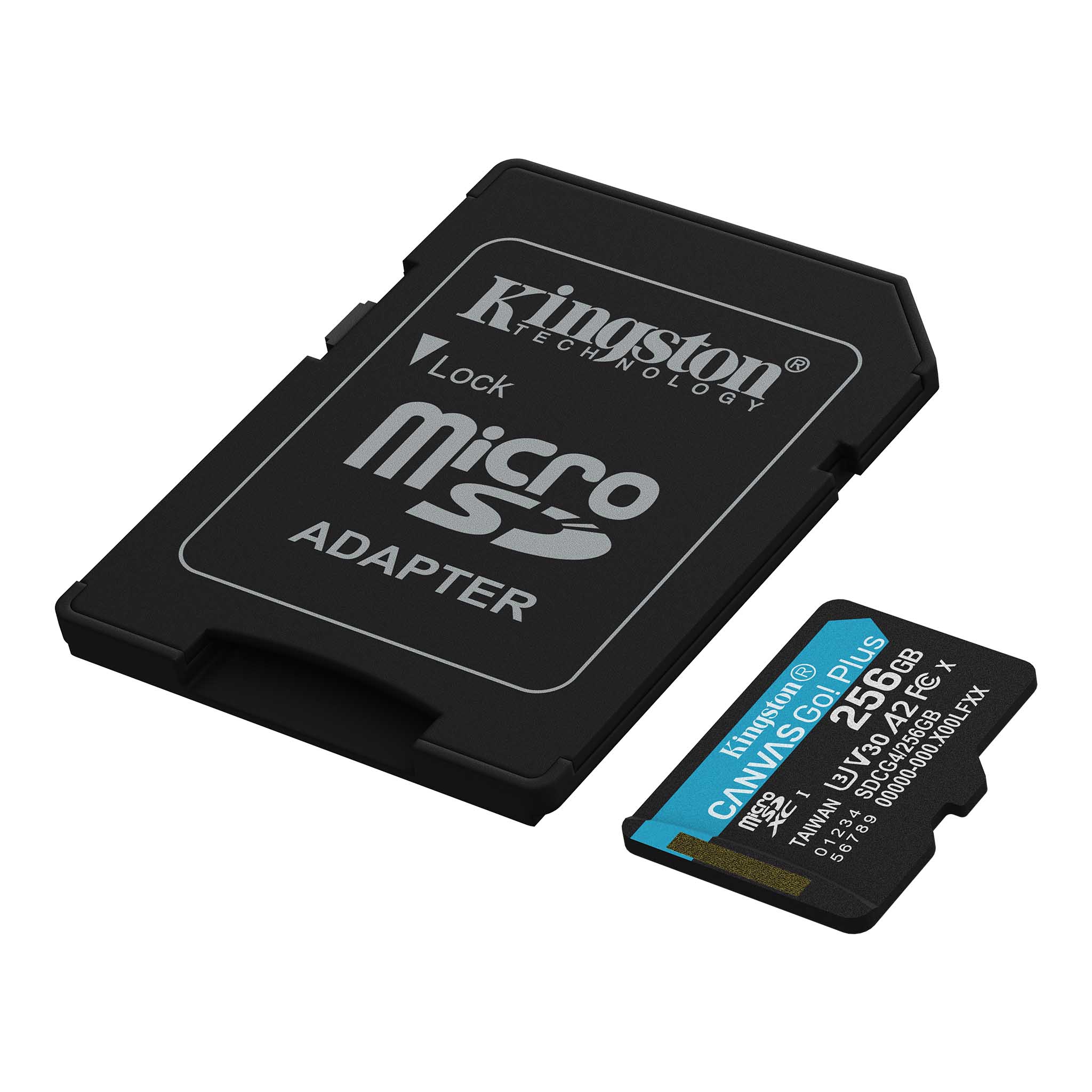 Kingston Canvas Go Plus 256GB MicroSD Memory Card With SD Adapter For Mobile Gaming, Drones, Action Cams And Android Devices ( SDCG4/256GB ) - Image 3