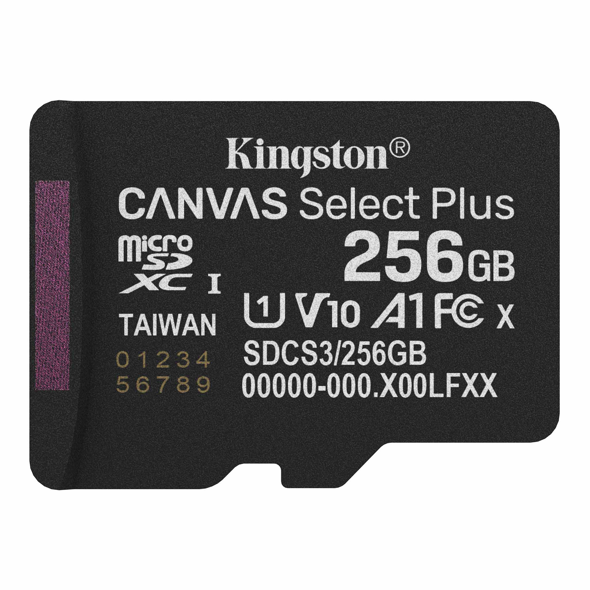 Kingston Canvas Select Plus 256GB microSD Memory Card With Android A1 Performance Class ( SDCS3/256GBSP ) - Image 2