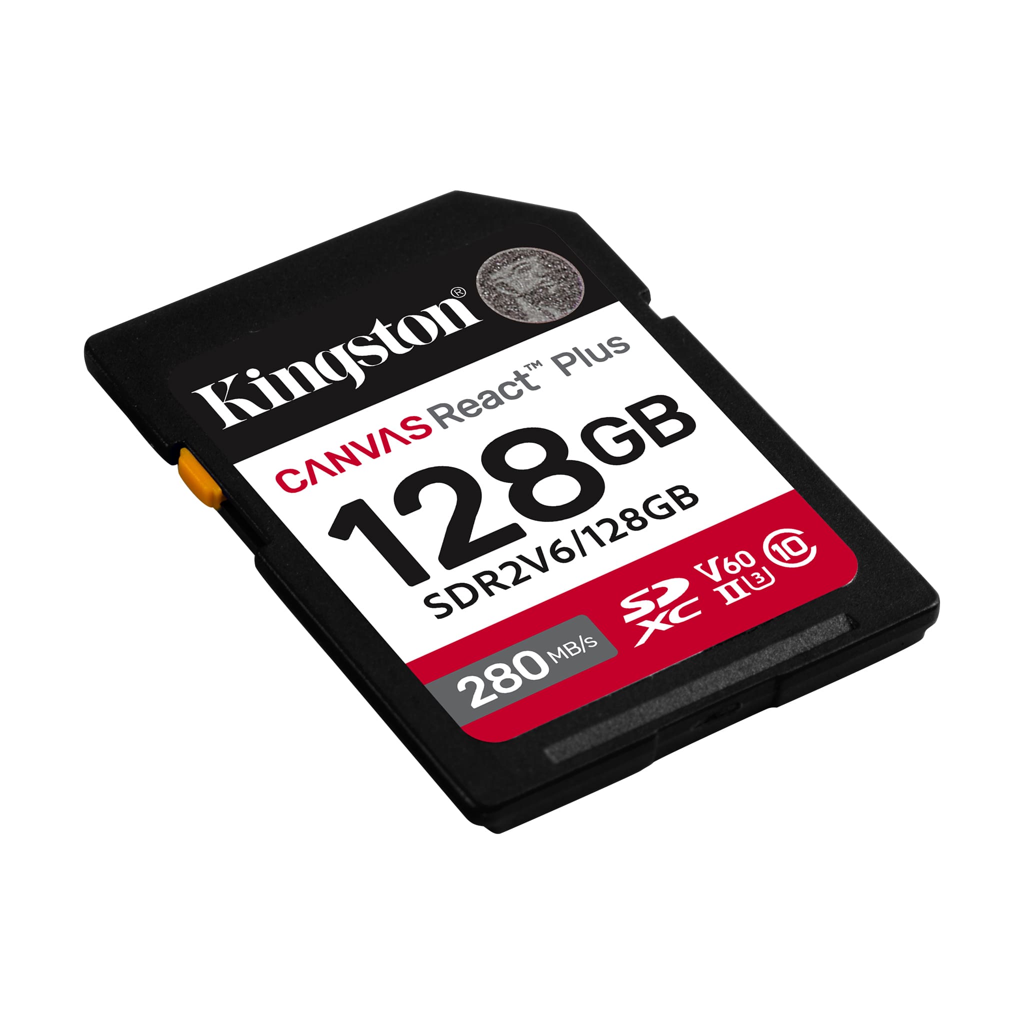 Kingston Canvas React Plus V60 128GB SD memory Card For 4K Professional UHS-II Cameras ( SDR2V6/128GB ) - Image 3