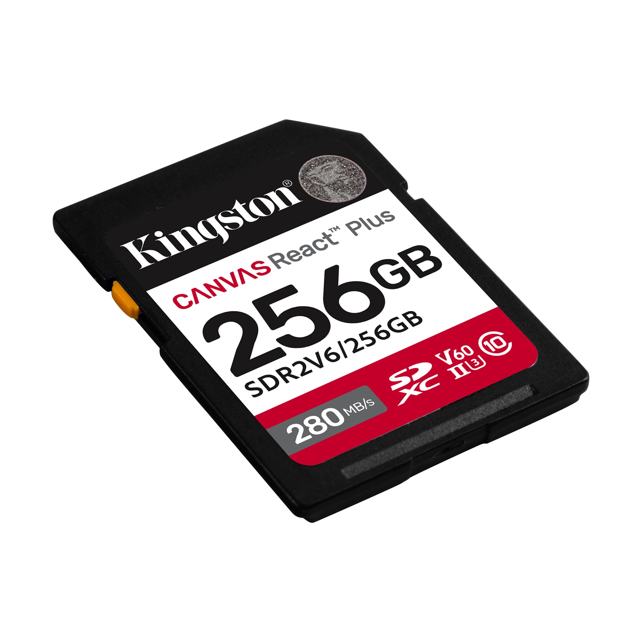 Kingston Canvas React Plus V60 256GB SD memory Card For 4K Professional UHS-II Cameras ( SDR2V6/256GB ) - Image 3