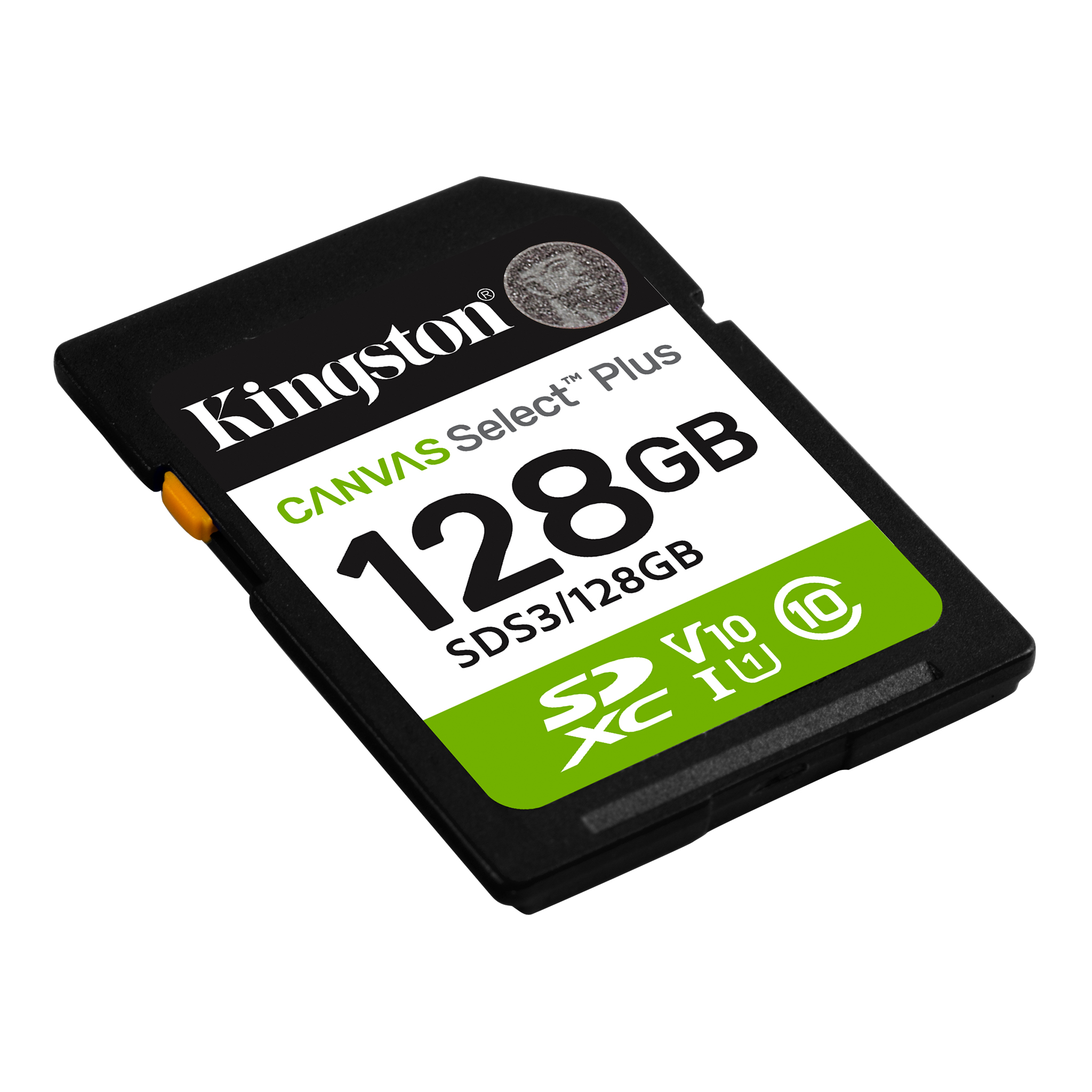 Kingston Canvas Select Plus 128GB Class 10 SD Memory Card For Full HD 1080p Video Cameras ( SDS3/128GB ) - Image 3