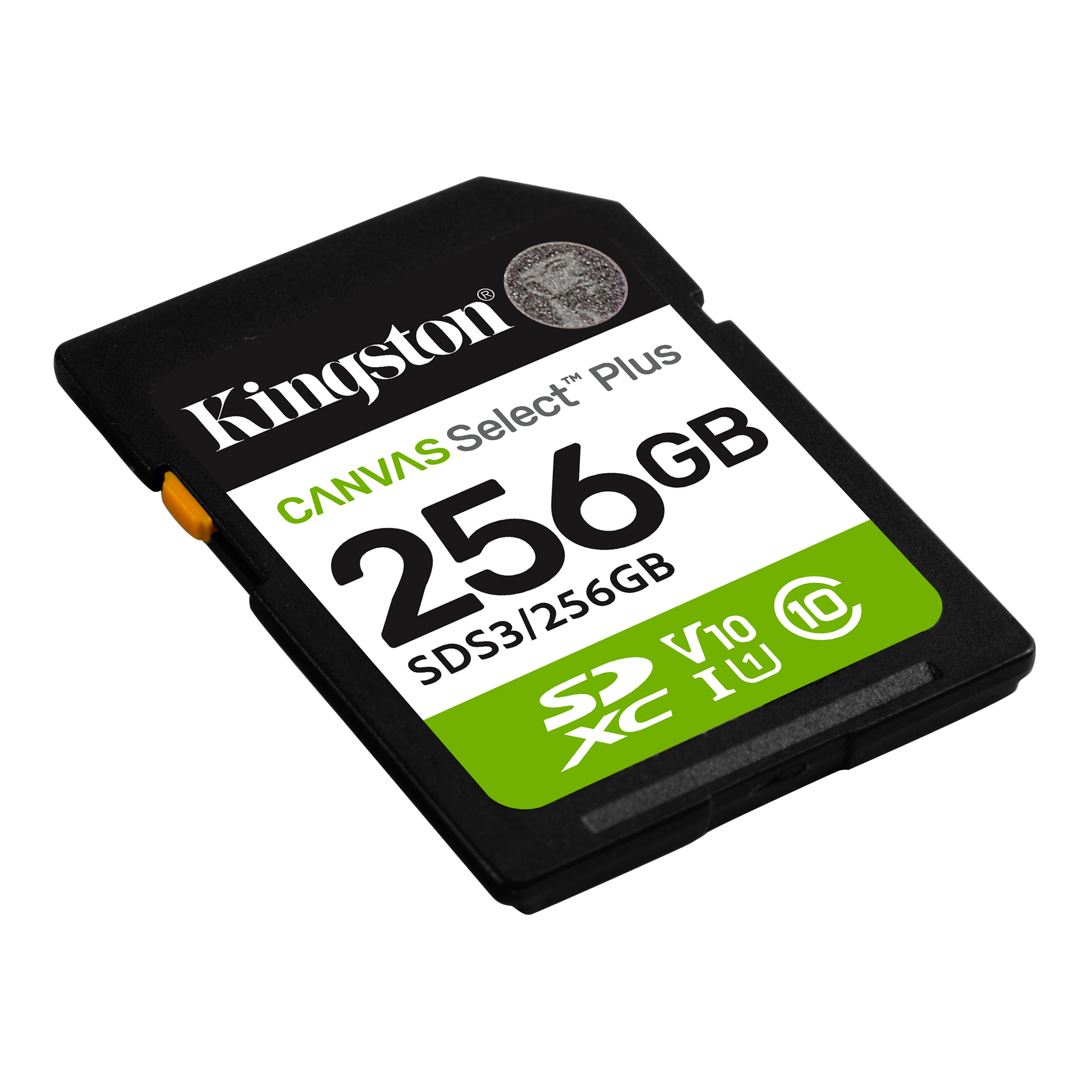 Kingston Canvas Select Plus 256GB Class 10 SD Memory Card For Full HD 1080p Video Cameras ( SDS3/256GB ) - Image 3