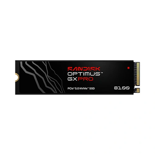 Sandisk Optimus GX Pro 8100 NVMe 1TB M.2 2280 PCIe 5.0 Internal SSD ( SDSP82100TAN-000E0 ) - Image 2