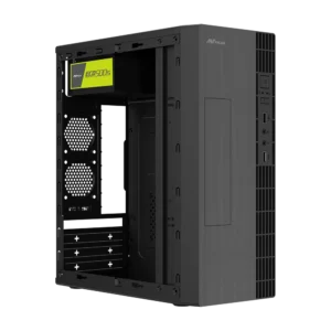Ant Esports VM7P M-ATX Mini Tower Black Office Pc Cabinet With Smps And Pre-installed Fan